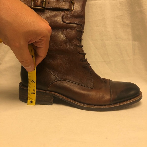Vince Camuto Fenton Russet Buckle Riding Boot size 7 - Picture 8 of 14